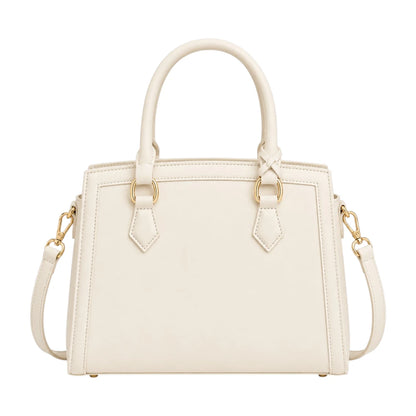 Aveora Ivory Grace Structured Handbag – Elegant Everyday Carry