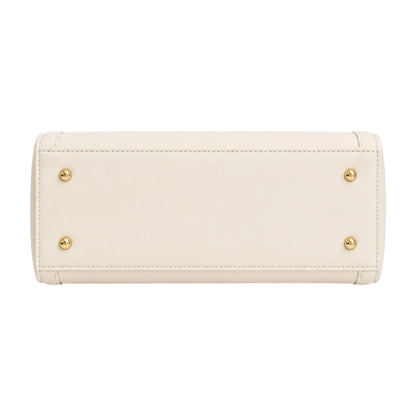 Aveora Ivory Grace Structured Handbag – Elegant Everyday Carry