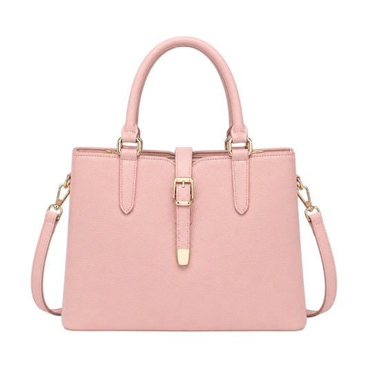 Aveora Pink Rosalie Belt Structured Handbag 