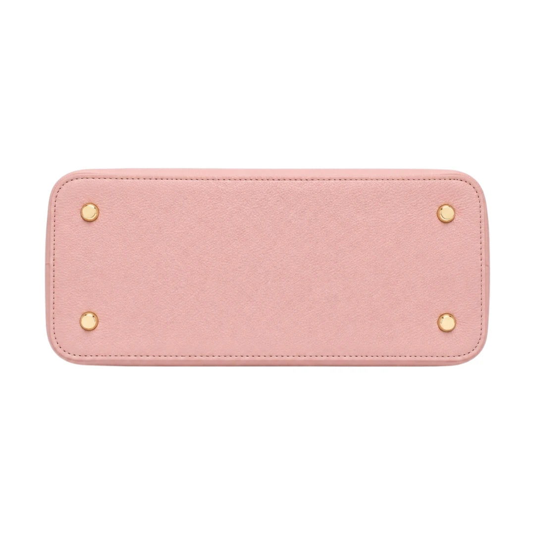 Aveora Pink Rosalie Belt Structured Handbag 