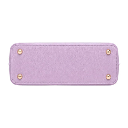 Aveora — Lavender Floral Structured Handbag